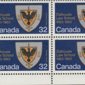 Canada PB#1003 - Law School Coat-of-arms (1983) 32¢