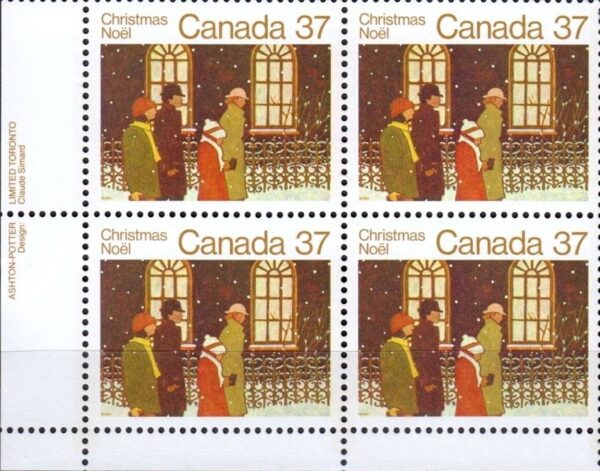 Canada PB#1005 - Family going to Church (1983) 37¢
