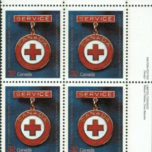 Canada PB#1013 - Meritorious Service Medal (1984) 32¢