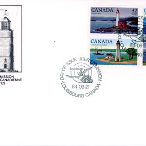 Canada FDC#1035A - Gibraltar Point, ON 1808 (1984) 32¢