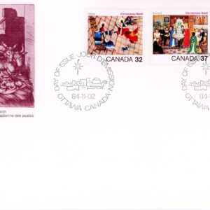 Canada OFDC#1040-42 - Christmas (1984) 1 x 32¢, 1 x 37¢, 1 x 64¢