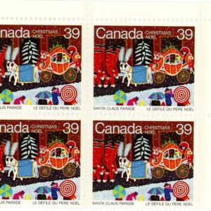 Canada Stamp PB#1068 - Santa Claus Parade (1985) 39¢