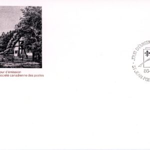 Canada OFDC#1090 - Philippe Aubert de Gaspé (1986) 34¢