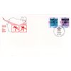 Canada OFDC #1111-2 - 1988 Olympic Winter Games (1986) 2 x 34¢ - Image 2