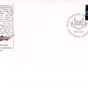 Canada oFDC #1117 - John Molson and his main achievements (1986) 34¢