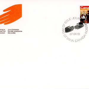 Canada oFDC #1132 - Canadian Volunteers (1987) 36¢