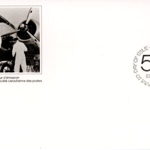Canada OFDC #1145 - Jet over Glove (1987) 36¢