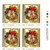 Canada Stamp PB#1149 - Holly Wreath (1987) 42¢