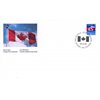 Canada OFDC#1166 - Flag over Clouds (1989) 39¢