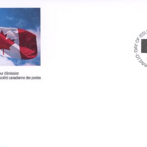 Canada OFDC#1166 - Flag over Clouds (1989) 39¢