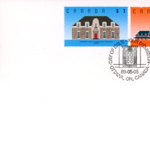 Canada OFDC - 1989 #1181 & 1182 Architecture