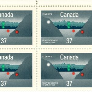 Canada PB#1214 - St. John's Harbour (1988) 37¢