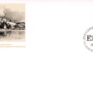 Canada OFDC #1216 - Ironworks blast furnace (1988) 37¢