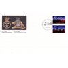 Canada OFDC #1250a - Canadian Infantry Regiments (1989) 2 x 38¢