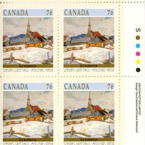 Canada Stamp PB#1258 - Ste. Agnes (near La Malbaie, QC) (1989) 76¢