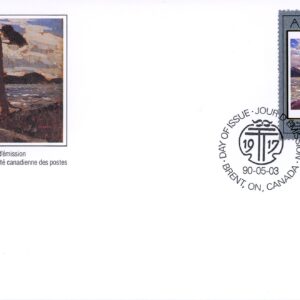 Canada OFDC #1271 - The West Wind (1990) 50¢