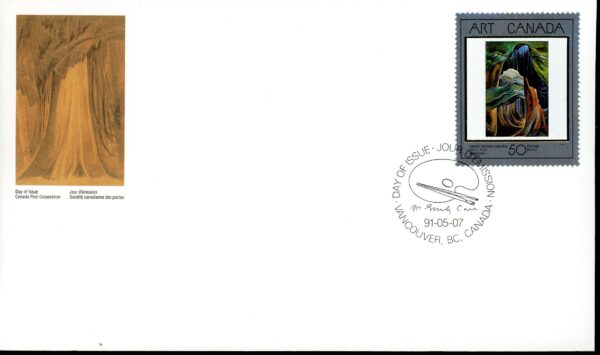 Canada OFDC #1310 - Forest, British Columbia (1991) 50¢