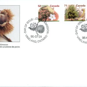 Canada Stamp #1366-1370-1374 - Gravenstein Apple (1995) 52¢