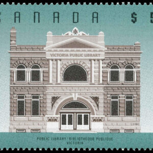 Canada Stamp #1378 - Public Library, Victoria, BC (1996) $5