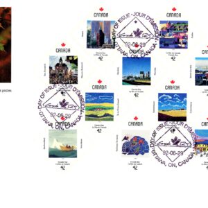 Canada FDC#1431a - Canada Day (1992) 12 x 42¢