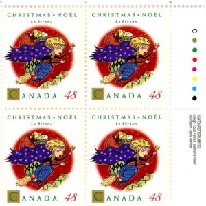 Canada Stamp #1453 - La Befana (1992) 48¢