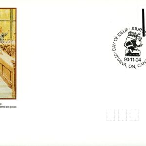Canada OFDC#1502 - North American Santa Claus (1993) 38¢