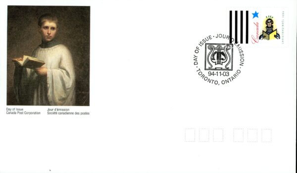 Canada OFDC#1536 - Soloist (1994) 38¢