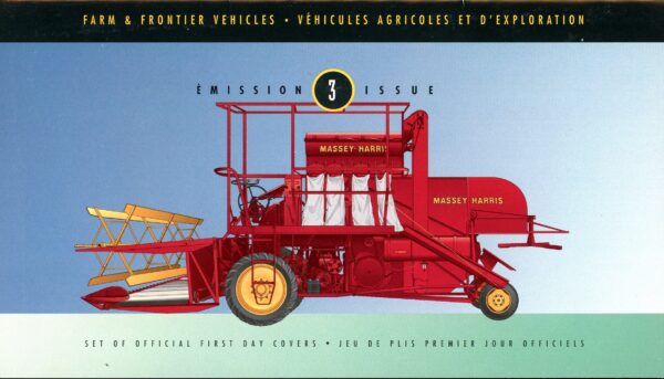 CANADA OFDC HISTORIC LAND VEHICLES #3 SCOTT 1552 VF MNH