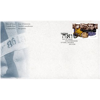 Canada OFDC #1590 - The Holocaust (1995) 45¢