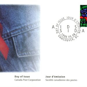 Canada OFDC#1603 - One World, One Hope (1996) 45¢
