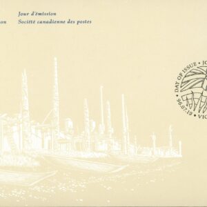 Canada OFDC#1613 - Vancouver skyline (1996) 45¢