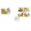 Canada OFDC#1621a - Winnie the Pooh (1996) 4 x 45¢