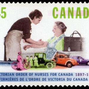 Canada Stamp #1639 - Nurse and Patient (1997) 45¢