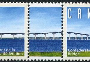 Canada Stamp #1646a - Confederation Bridge (1997) 2 x 45¢