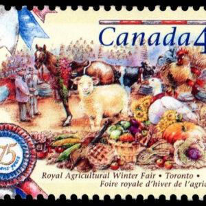 Canada Stamp #1672 - Collage of events at the fair (1997) 45¢