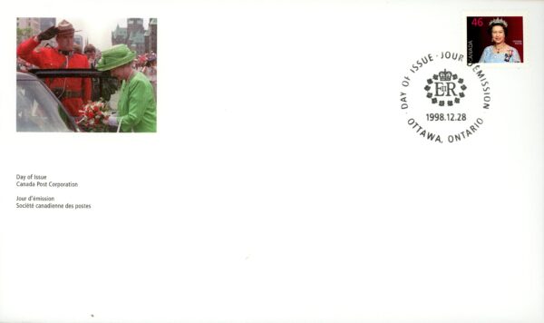 Canada OFDC#1681 - Queen Elizabeth II (1998) 46¢