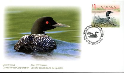 Canada OFDC#1687 - Loon (1998) $1