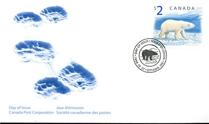 Canada OFDC#1690 - Polar Bear (1998) $2