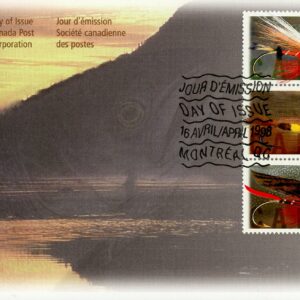 Canada Stamp #1720a - Fishing Flies (1998) 6 x 45¢