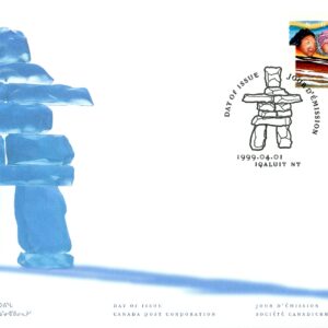 Canada OFDC#1784 - Inuit faces and landscape (1999) 46¢