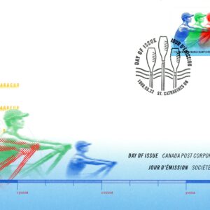 Canada OFDC#1805 - Five rowers (1999) 46¢