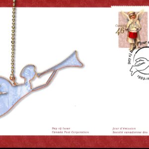 Canada OFDC#1815 - Angel with drum (1999) 46¢