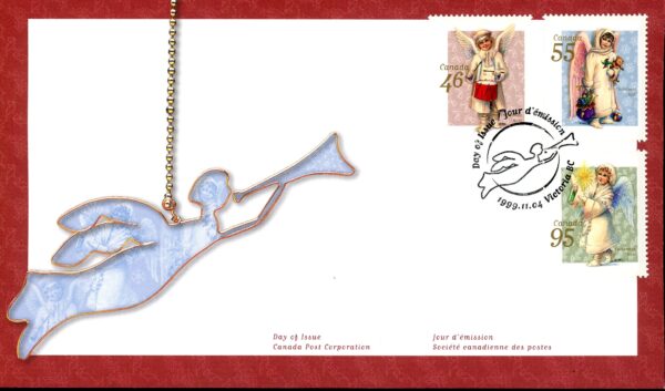 Canada OFDC#1815 - Angel with drum (1999) 46¢