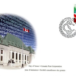 Canada OFDC#1847 - The Assembled Supreme Court Justices (2000) 46¢