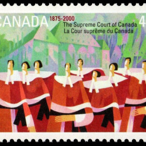 Canada Stamp #1847 - The Assembled Supreme Court Justices (2000) 46¢