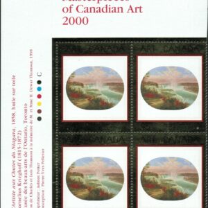 Canada PB#1863 - The Artist at Niagara (2000) 95¢