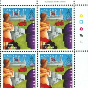 Canada PB#1866 - Images of Labour and Industry (2000) 46¢