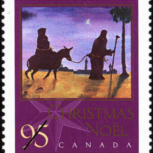 Canada Stamp #1875 - Flight Into Egypt, by David Allan Carter (2000) 95¢