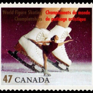 Canada Stamp #1899 - Women's singles (2001) 47¢
