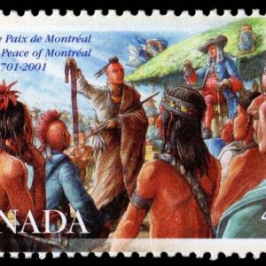 Canada Stamp #1915 - Great Peace negotiations (2001) 47¢